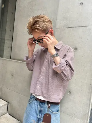 ショート L STUDIO所属・ハイトーン/ブリーチ 🧁soraのヘアスタイル