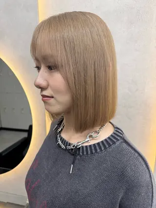 ショート 🧋ミルクティー 職人🧋のヘアスタイル