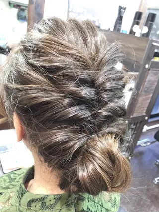 ロング ヘアアレンジ hairsalon Link所属・hairsalon Linkのヘアスタイル