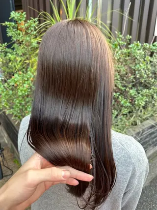 ロング カラー 針池 和楽のヘアスタイル