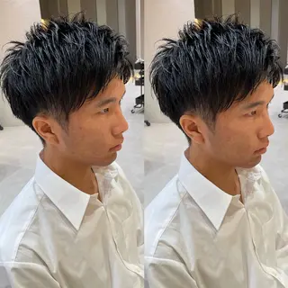 メンズ 大人メンズパーマ メンズ特化　萱原大幹のヘアスタイル