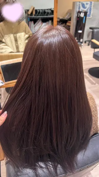 ロング カラー 久光 亜寿花のヘアスタイル