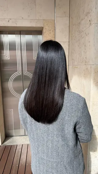 ミディアム Watai 山下直哉のヘアスタイル