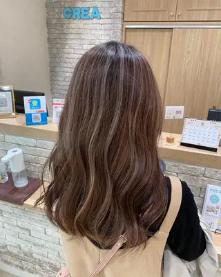 ロング カラー 山本　尚輝 🐶ハイライト🐶のヘアスタイル