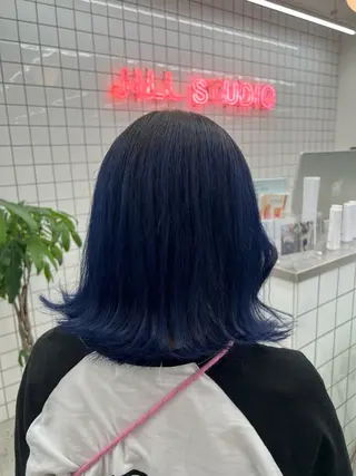 ミディアム カラー あすか JILLSTUDIOのヘアスタイル