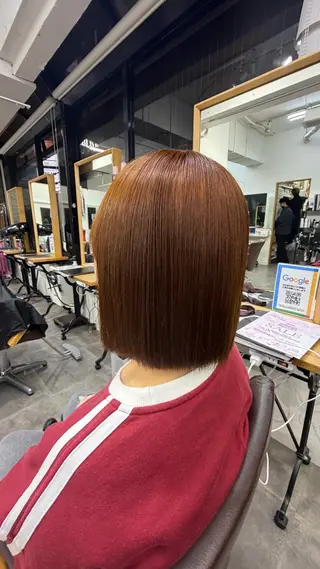 カラー U-topia 🌺井出萌菜🌺のヘアスタイル