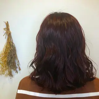 ミディアム 🍑はらだ なつき🍑のヘアスタイル