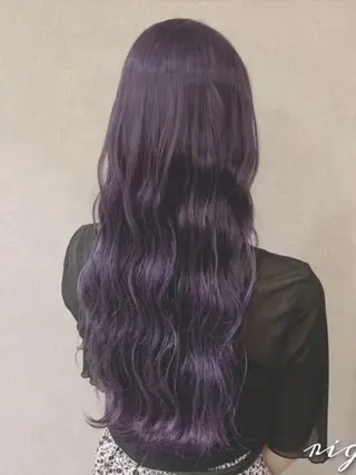 ミディアム カラー ヘアアレンジ うる艶カラー🤍 SAKI🧸錦糸町のヘアスタイル