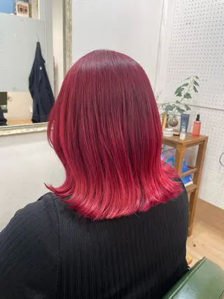 ミディアム 髪質改善 個室美容室 calm 新田 美容院【カルム】所属・【カルム】 スズキのヘアスタイル