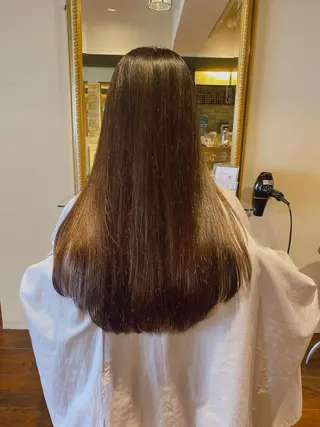 ロング SHINKA所属・小倉 愛のヘアスタイル