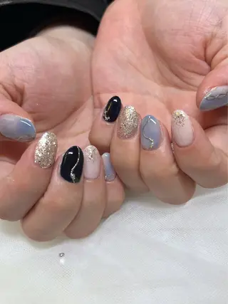 ネイル 7nail所属・なんば7nail YUZUHAのネイルデザイン