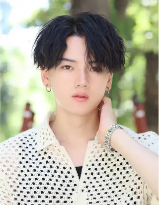 ショート パーマ メンズ 新宿メンズサロン🌿 近藤　けいすけのヘアスタイル