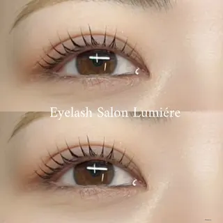 マツエク・マツパ Lumiére 鈴木咲良のマツエク・マツパデザイン