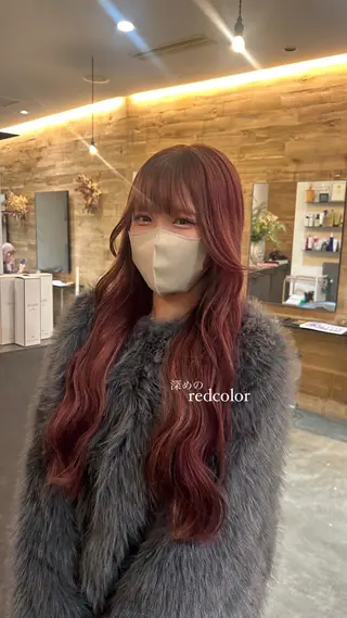 ロング カラー moeka/札幌/ 透明感カラーのヘアスタイル