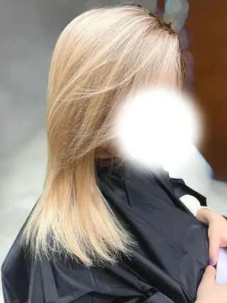 ロング bless hair & spa 横浜所属・⋆˙⟡かなこ⟡˙⋆ カットモデル募集🩵のヘアスタイル