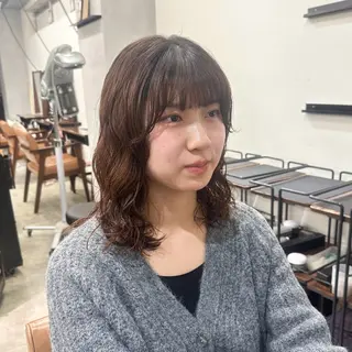 ミディアム 🫧もも🫧 ／メンズ〜レディースのヘアスタイル