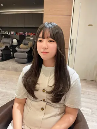 ロング hiyori /韓国ヘアのヘアスタイル