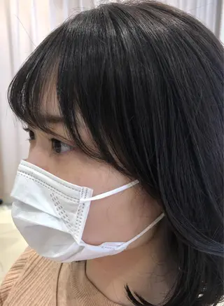 カジサ ケイコのヘアスタイル