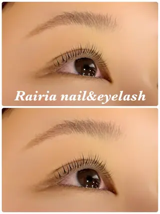 マツエク・マツパ Rairia Ryokoのマツエク・マツパデザイン