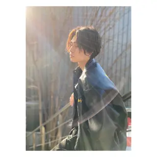 パーマ メンズ 菊池大一 溝の口パーマのヘアスタイル