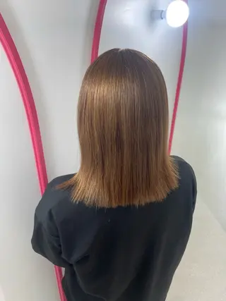 ミディアム カラー 冨木 雄斗のヘアスタイル