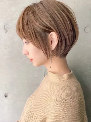 ショート 似合わせカット 根来悠斗のヘアスタイル