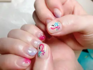 ネイル パラジェル lira nailのネイルデザイン