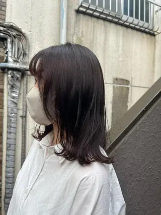 ミディアム ace share salon所属・韓国風パーマ/ 菅沼 成郷のヘアスタイル