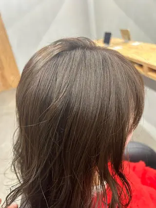 セミロング カラー N/デザインカラー 🌿ナギのヘアスタイル