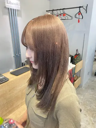 ミディアム カラー 🐾Libero🐾 柏　KONOMIのヘアスタイル