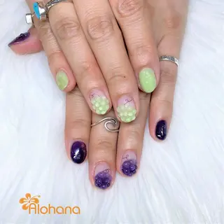 ネイル Alohana所属・Alohana Minaのネイルデザイン