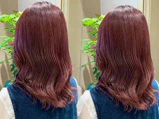 カラー Lond Cheri所属・HINA 仙台/ ワンカラー/縮毛矯正のヘアスタイル