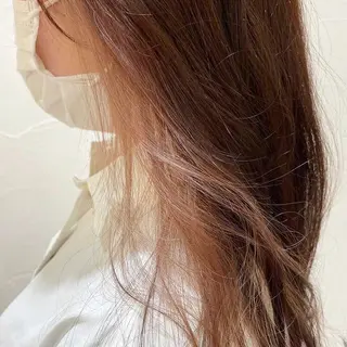 ロング カラー 伊藤ゆかり/髪質改善 /透明感カラーのヘアスタイル