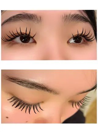 マツエク・マツパ シュガーレイ所属・バインドロック🦋 アンドヘルシーのマツエク・マツパデザイン