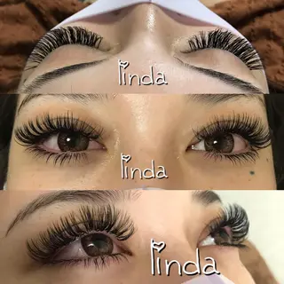 マツエク・マツパ linda lashesのマツエク・マツパデザイン