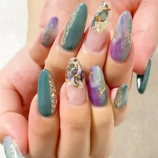 ネイル Rire_eye+beauty_nail所属・Rire_ nail_yukiのネイルデザイン