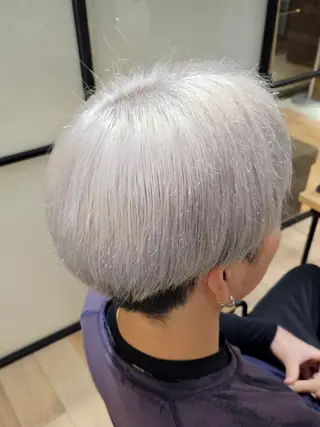 メンズ ショート カラー ACTOR所属・外戸口未優利 /ケドグチミユリのヘアスタイル