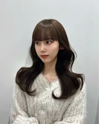 ロング カラー sho/ 名古屋/栄/韓国ヘアのヘアスタイル