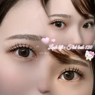 マツエク・マツパ sol nanamiのマツエク・マツパデザイン