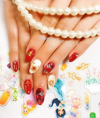 ネイル ラベンダー💖日暮里 ルル💖ネイルのネイルデザイン