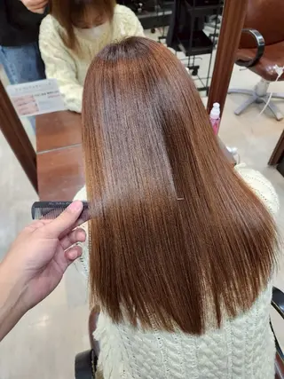 ロング 早﨑 映天のヘアスタイル