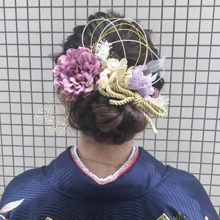ロング ヘアアレンジ あんざき みわのその他イメージ