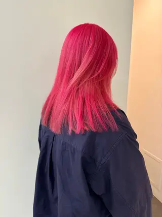 ロング カラー GO TODAY シェアサロン Flos店所属・耳つぼジュエリー 👂🏻🌸ayaのエステ・リラクイメージ