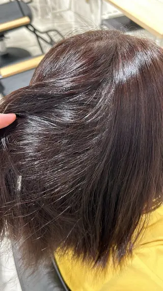 セミロング カラー 冬っぽカラー/ マツエク/ゆきなのマツエク・マツパデザイン