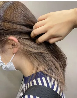 カラー yamaguchi kのヘアスタイル