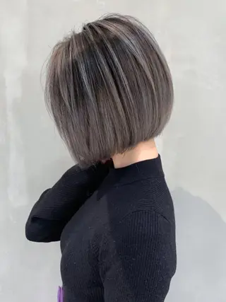 ミディアム カラー ITbyALBUM 藤沢店のヘアスタイル