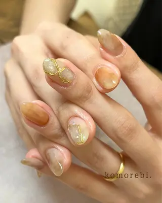 ネイル komorebi. 小峯 真実のネイルデザイン