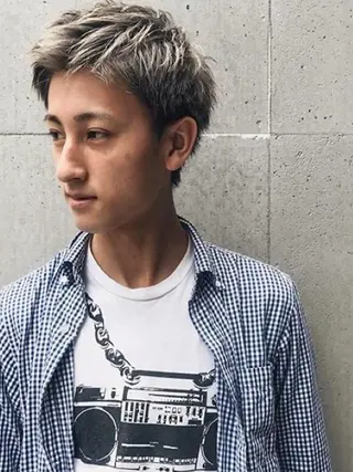 ショート カラー パーマ メンズ R3 Eyelash RSKのマツエク・マツパデザイン