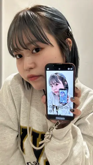 ショート カラー じゅわっと暖色カラー 🍊Moemiのヘアスタイル