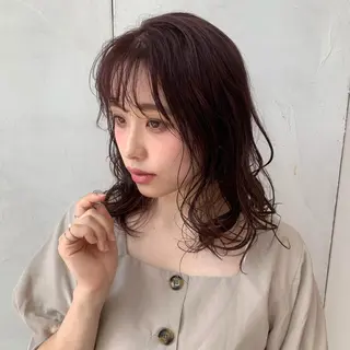 ミディアム カラー 鈴木 拓海のヘアスタイル